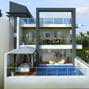 There are many apartments in Siolim for sale